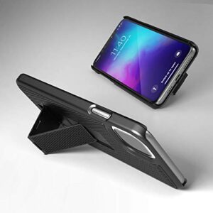 Encased iPhone 11 Belt Clip Case (DuraClip Series) Ultra Slim Cover with Holster (Black)