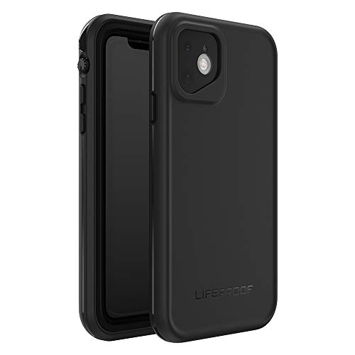 LifeProof iPhone 11 FRĒ Series Case - BLACK, waterproof IP68, built-in screen protector, port cover protection