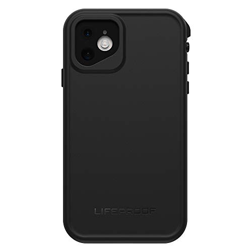 LifeProof iPhone 11 FRĒ Series Case - BLACK, waterproof IP68, built-in screen protector, port cover protection