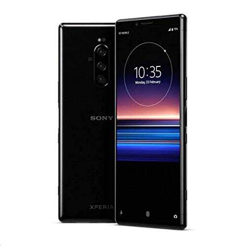 Sony Xperia 1 J9110 Dual-SIM 128GB/6GB Dual Sim - International Model - No Warranty in The USA - GSM ONLY, NO CDMA (Black)