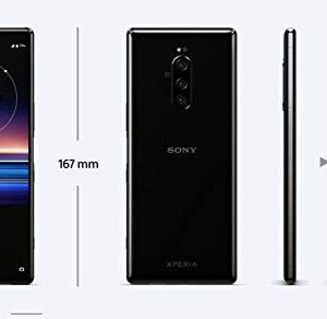 Sony Xperia 1 J9110 Dual-SIM 128GB/6GB Dual Sim - International Model - No Warranty in The USA - GSM ONLY, NO CDMA (Black)