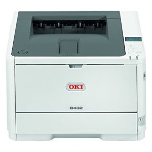 oki data b432dn 42ppm monochrome printer (62444401) (renewed)