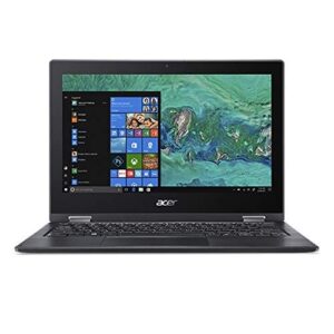 acer spin 1 sp111-33-c58b 11.6" touchscreen 2 in 1 notebook - 1366 x 768 - celeron n4000-4 gb ram - 64 gb flash memory - obsidian black - windows 10 home in s mode 64-bit - intel uhd graphics 6