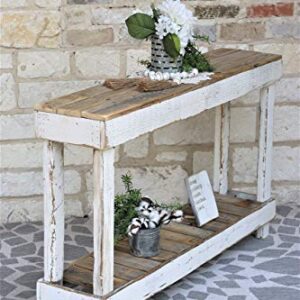 46" Luxe Combo Console (White Combo)