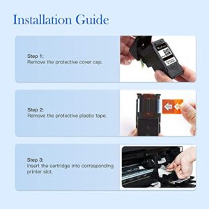 Valuetoner Ink Cartridges Replacement for Canon Ink Cartridges 245 and 246 Pg-245Xl Cl-246Xl PG-243 CL-244 Compatible with TR4520 MX492 MX490 MG2420 MG2520 MG2522 MG2920 MG2922 MG3022 MG3029 (2-Pack)