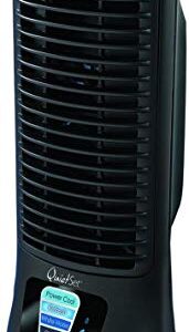 Honeywell QuietSet Mini Tower Table Fan, HTF210B, 2 Pack, Black (2)