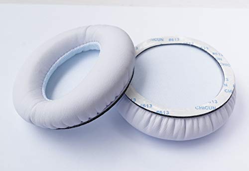 Repair Parts Ear Pads Cushion Earmuff for COWIN E7 / E7 Pro Active Noise Cancelling Headphone (White)