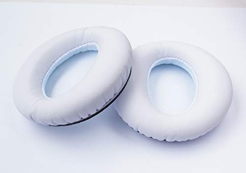 Repair Parts Ear Pads Cushion Earmuff for COWIN E7 / E7 Pro Active Noise Cancelling Headphone (White)