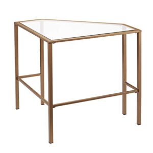 Southern Enterprises Keaton Desk, Soft Gold