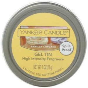 yankee candle vanilla cupcake high intensity fragrance gel tin 1 ounce