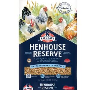 Kalmbach Feeds Henhouse Reserve 17% Whole Grain Complete Layer Feed for Hens, 30 lb