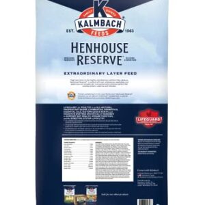 Kalmbach Feeds Henhouse Reserve 17% Whole Grain Complete Layer Feed for Hens, 30 lb