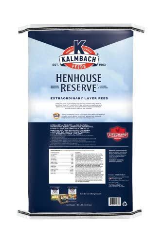 Kalmbach Feeds Henhouse Reserve 17% Whole Grain Complete Layer Feed for Hens, 30 lb