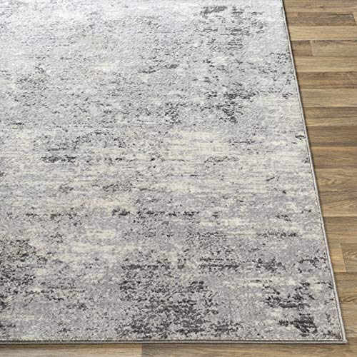 Artistic Weavers Choukri Modern Abstract Area Rug,6'7" x 9',Silver Gray