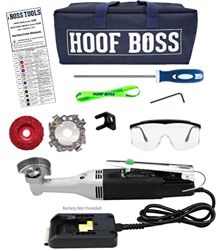 Basic Horse Hoof Trimmer Set - Battery Powered – Requires 20 Volt Battery Not Included