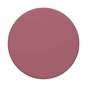 Rose Pink - Matte Blush For Women, Girls - Plain Solid Color PopSockets PopGrip: Swappable Grip for Phones & Tablets