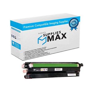 suppliesmax remanufactured replacement for phaser 6600/versalink c400/c405/workcentre 6605/6655 series black drum unit (60000 page yield) (108r01121k)
