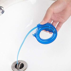 Mggsndi Hair Drain Clog Remover Cleaning Tool, Drain Sink Brush Cleaner Unclog Sink Tub Snake Hair Removal Tool for Home Bath Toilets, Bathroom, Shower, Kitchen Clogged Pipe Bathtub