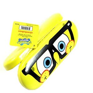 Nickelodeon Spongebob Squarepants Eye Sun Glasses Hard Case Yellow Round