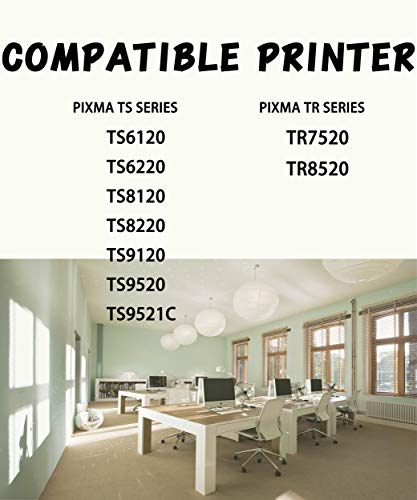 EASYPRINT (5 Pack) Compatible PGI280XXL CLI281XXL Ink Cartridge Replacement for Canon 280XXL PGI-280XXL CLI 281XXL TR7520 TR8520 TS702 TS6120 TS8320 TS9120 TS9521C, (PGBK, BK, C, M, Y)