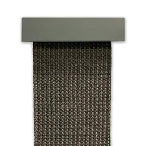 SmartCat Ultimate Scratching Post – Gray, Large 32 Inch Tower - Sisal Fiber, Simple Design - For All Cats