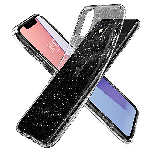 Spigen Liquid Crystal Glitter Designed for iPhone 11 Case (2019) - Crystal Quartz