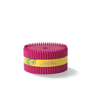 Room Copenhagen 20010214 Crayola Round Storage Box, Razzmatazz, us:one Size