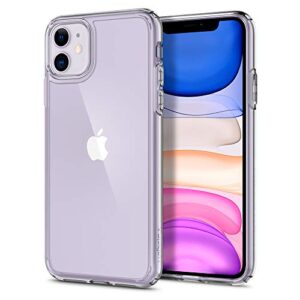 spigen ultra hybrid designed for apple iphone 11 case (2019) - crystal clear