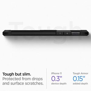 Spigen Tough Armor case Compatible with iPhone 11 2019 - Black - 6.06 inches