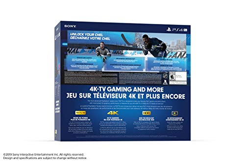 Sony PlayStation 4 1TB Pro Console - NHL 20 Bundle Edition - PlayStation 4