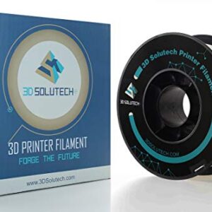 3D Solutech Silver Metal 3D Printer Premium PLA Filament 1.75MM Filament, 2.2 LBS (1.0KG)