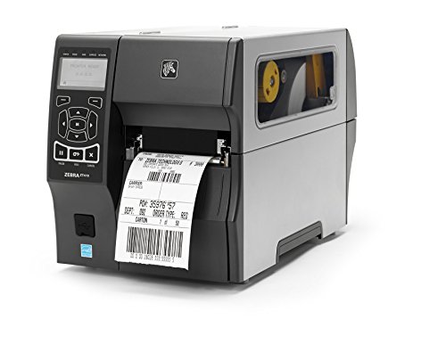 Zebra ZT41043-T010000Z ZT410 Industrial Thermal Transfer Table Top Printer, 300 DPI, Monochrome, With 10/100 Ethernet, Bluetooth 2.1, USB Host (Renewed)