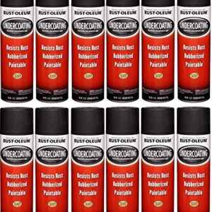 Rust-Oleum Black Undercoating 15 oz. (12 Pack)