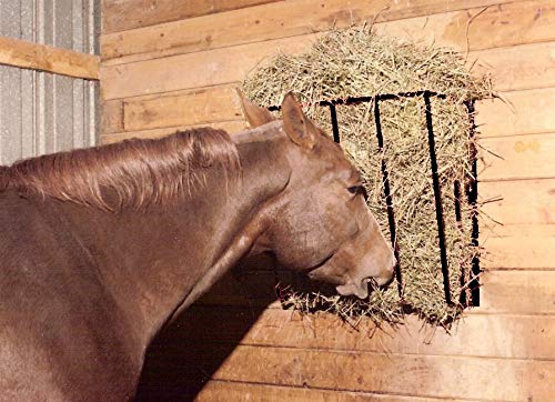 Country Manufacturing Wall Mount Hay Rack for Horse Stalls. Package of 2