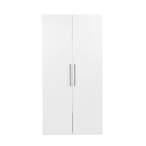 Prepac HangUps Wardrobe Storage Cabinet, 20"D x 36"W x 72"H, White