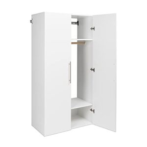 Prepac HangUps Wardrobe Storage Cabinet, 20"D x 36"W x 72"H, White