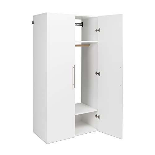 Prepac HangUps Wardrobe Storage Cabinet, 20"D x 36"W x 72"H, White