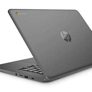 HP Newest 14inch Lightweight Chromebook-Intel Celeron N3350 Up to 2.4GHz Processor, 4GB LPDDR4 Memory, 32GB SSD, Intel HD Graphics, WiFi, B&O Play Audio, Chrome OS (Renewed)