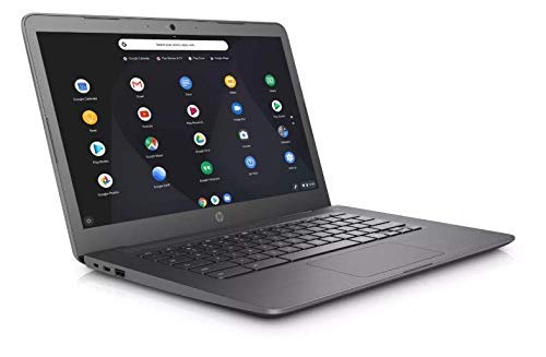 HP Newest 14inch Lightweight Chromebook-Intel Celeron N3350 Up to 2.4GHz Processor, 4GB LPDDR4 Memory, 32GB SSD, Intel HD Graphics, WiFi, B&O Play Audio, Chrome OS (Renewed)