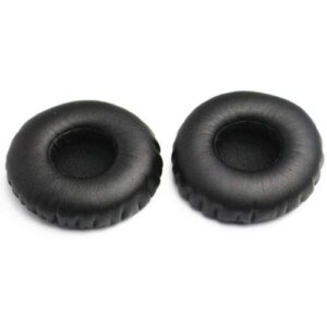 Black Ear Pads Foam Replacement Ear Cushions Covers Pillow Compatible with Sony MDR-ZX550BN MDR ZX 550 BN Bluetooth Headset Headphone