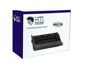 mti 37a micr toner cartridge replacement for hp 37a cf237a 37x cf237x hp enterprise m607 m607n m607dn m608 m608n m608dn m609 mfp m631 m632 m633 check printer ink
