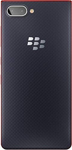 BlackBerry KEY2 LE (BBE100-4) 64GB, Dual SIM, Dual 13MP+5MP Camera, 4GB RAM, GSM Unlocked International Model, No Warranty (Red)