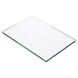 plymor rectangle 3mm beveled glass mirror, 5 inch x 7 inch