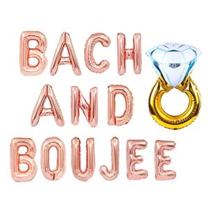 jevenis bach and boujee balloons bachelorette party decor bach party decorations bride and boujee banner bachelorette decor bach balloons