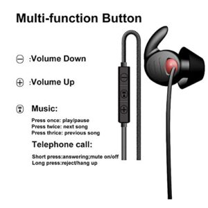 ENVEL Sleep Earphone for Side Sleeper,Ultra Soft Comfortable Noise Reduction Sleep Headphones Earplugs Earbuds with Mic for Insomnia, Light Sleeper, Air Travel, Meditation,Yoga, Relaxation Rest