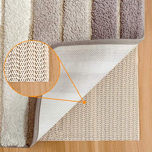 Aurrako Non Slip Rug Pads for Hardwood Floors,8x10 Ft Rug Pad Gripper for Any Hard Surface Floors,Anti Slip Skid Non Adhesive Rug Protector