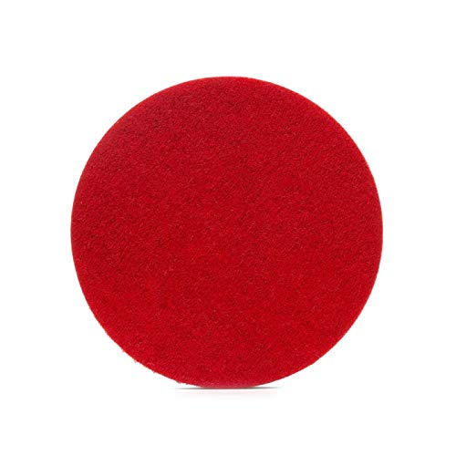 Glass Polish 11035 Dense Felt Polishing Pad, Low and High Speed Buffing Wheel | Ø 7 inch