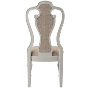 Liberty Furniture Industries Magnolia Manor Splat Back Up Side Chair, W20 x D25 x H45, White
