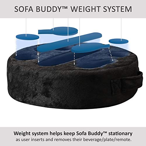 MOOKUNDY - Introducing Sofa Buddy - Convenient Couch Cup Holder, Couch Caddy, Sofa Cup Holder. The Perfect Couch Accessory