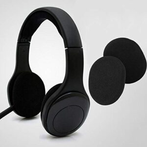 headsets replacement soft foam earmuffs ear pads cushion for logitech h800 headphones universal 95mm ear pad replacement pad.